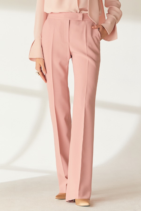 YVONNE Straight-fit trousers (Pink)